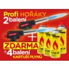 profi 2 plynove horaky 4 baleni kartuse sada ZDARMA f1red