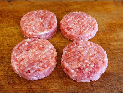 Pork burgers