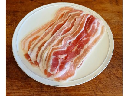 American / streaky bacon