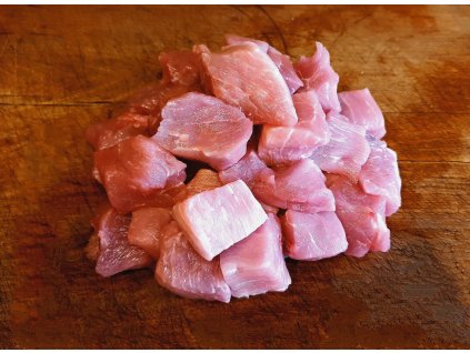 Diced veal
