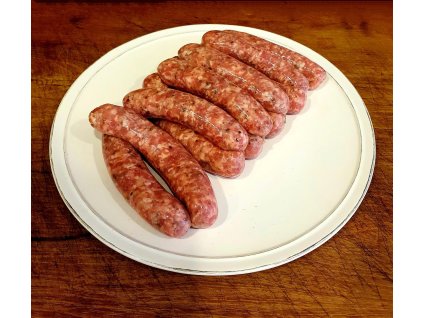 Premium pork sausages - Lincolnshire