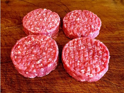 Organic lamb burgers