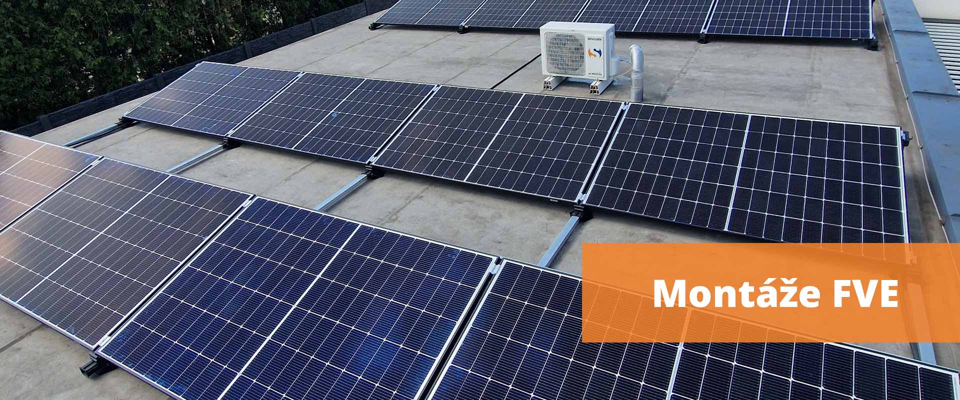 Montáže FVE