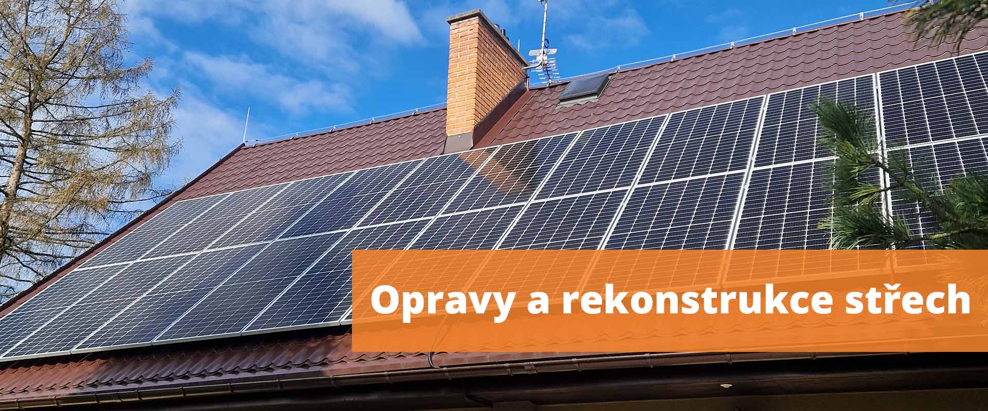Opravy a rekonstrukce střech