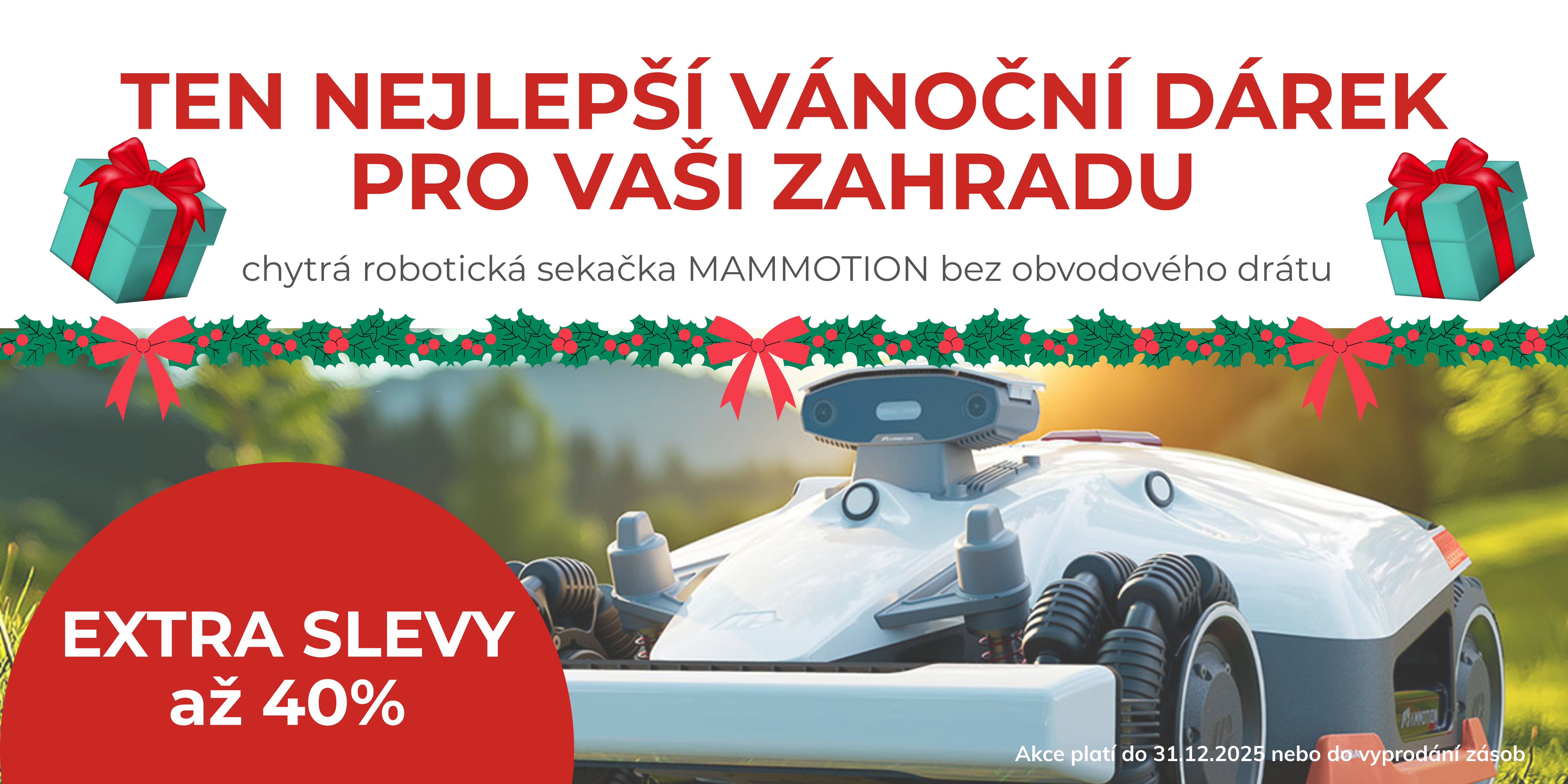 Vánoční akce - Mammotion