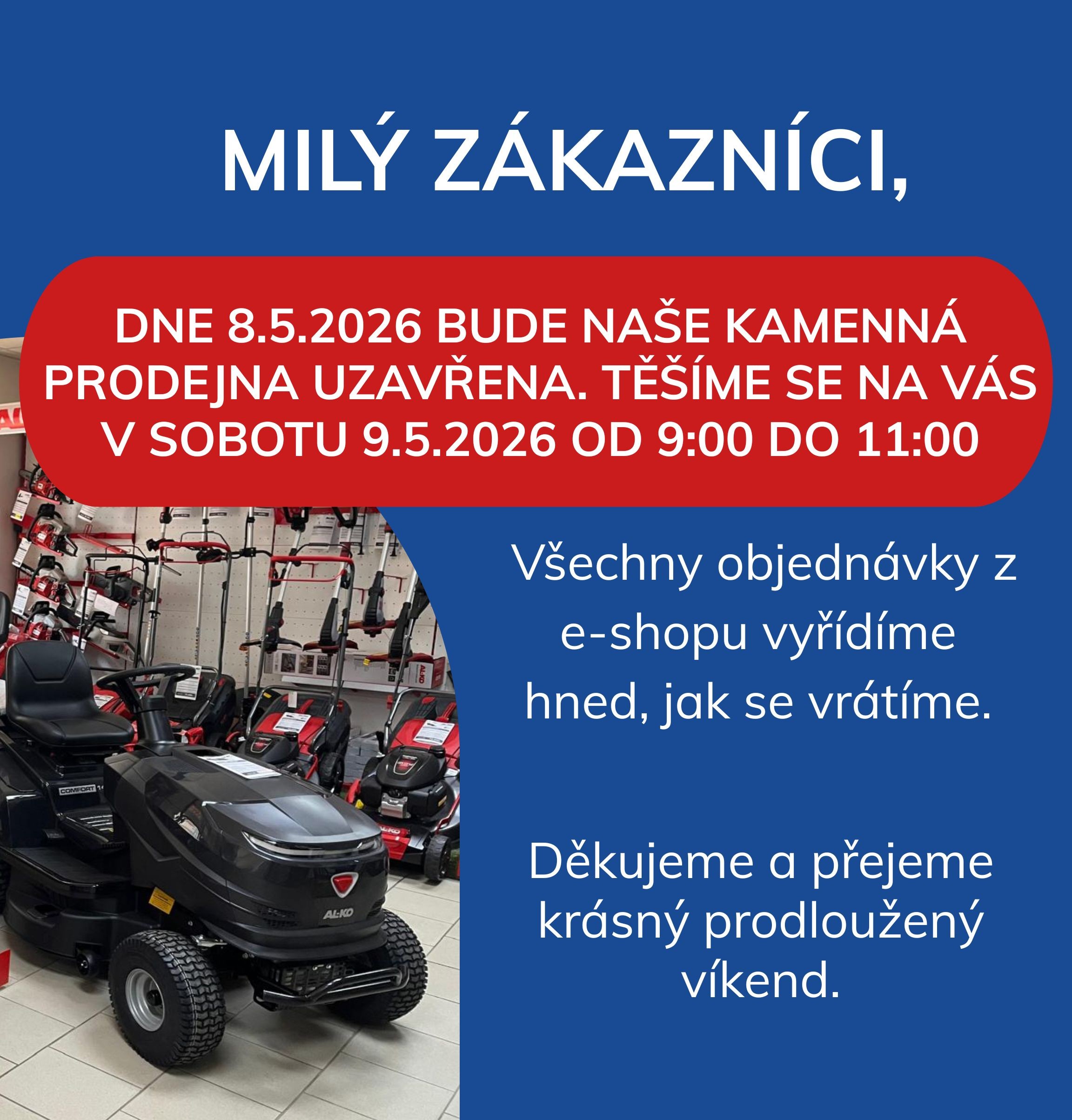 otevírací doba květen