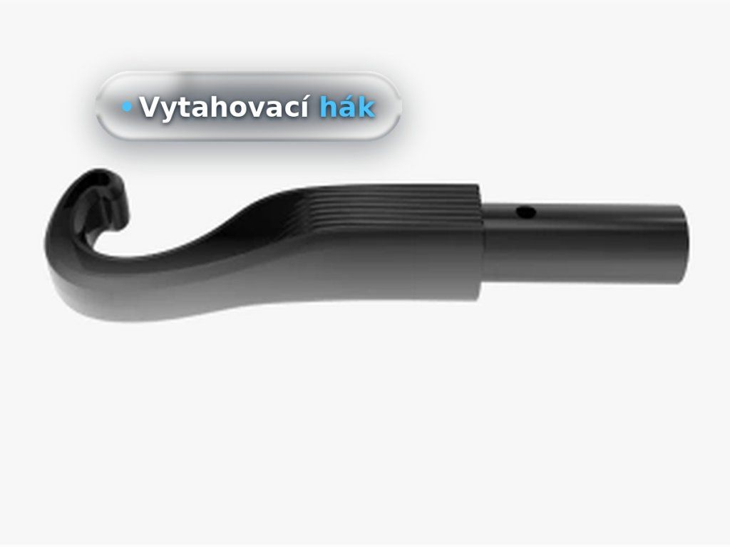 Vytahovací hák dodávaný k robotu Aiper Scuba L1