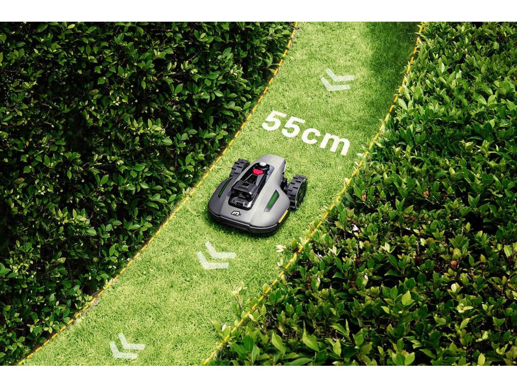 prujezd uzkym prujezdem 55 cm