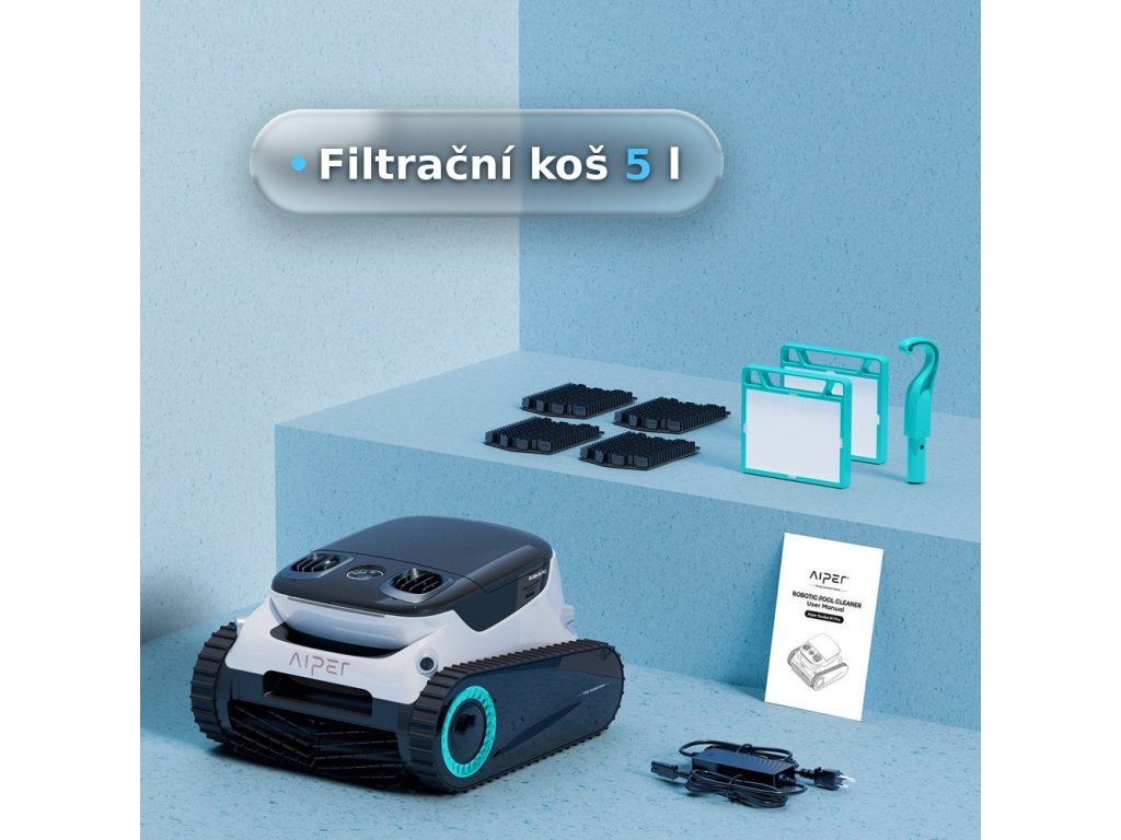 Filtrační koš Aiper Scuba N1 Pro s horním plněním 5 litrů
