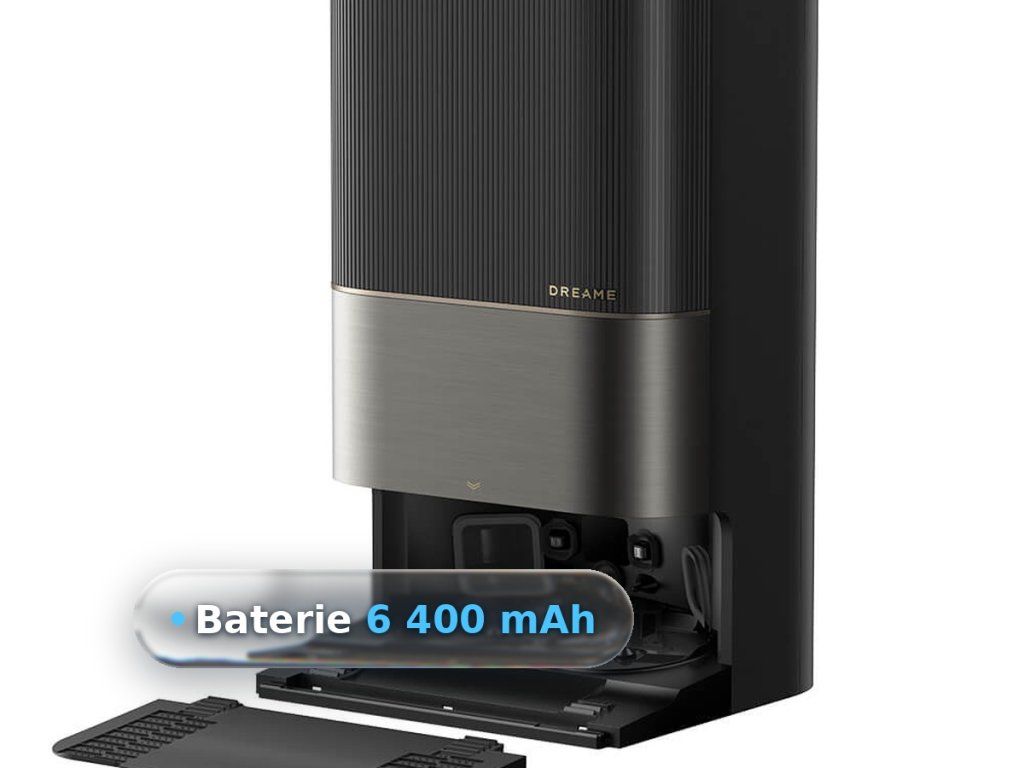Dreame X50 Ultra Complete černý – baterie 6 400 mAh
