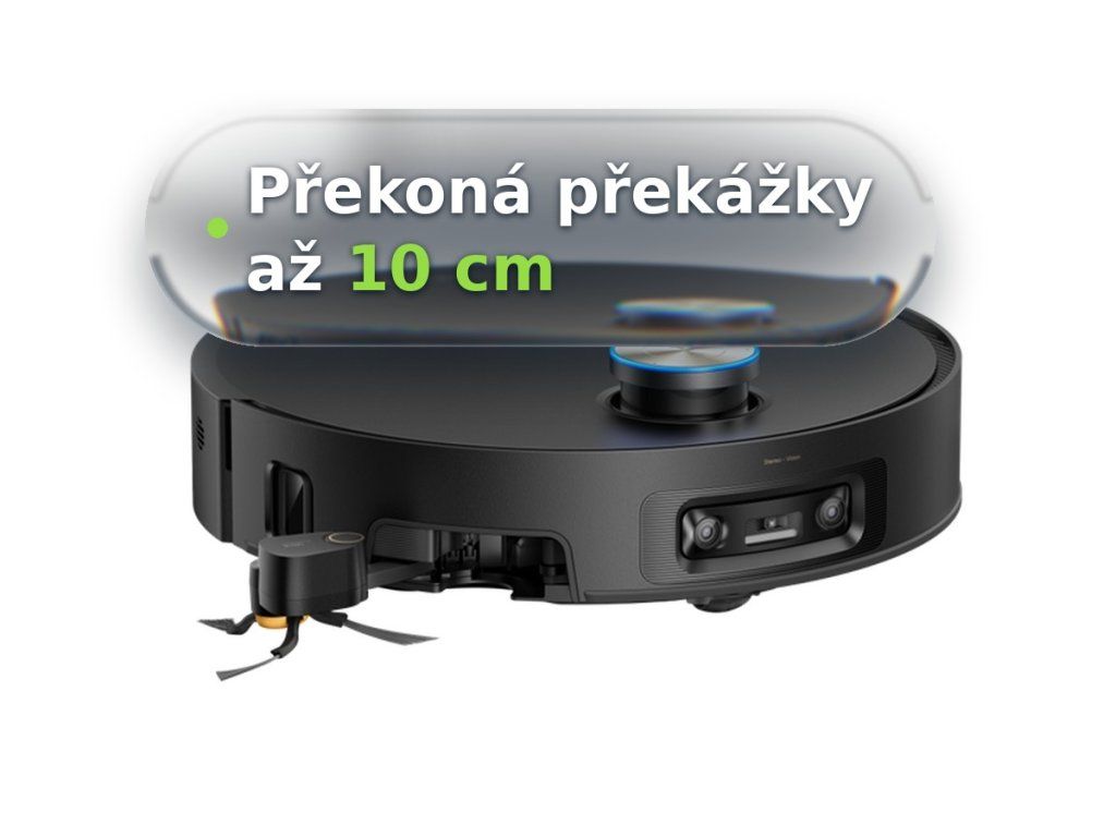 Dreame X60 Pro Master – překonávání překážek