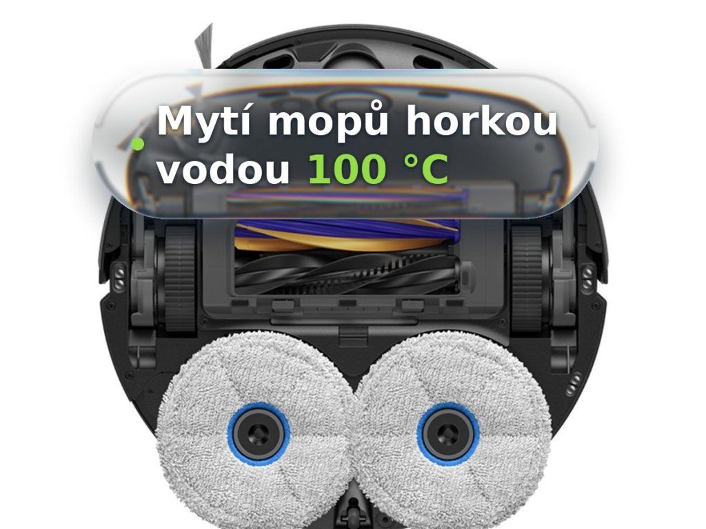 Dreame X60 Pro Master – mytí mopů horkou vodou