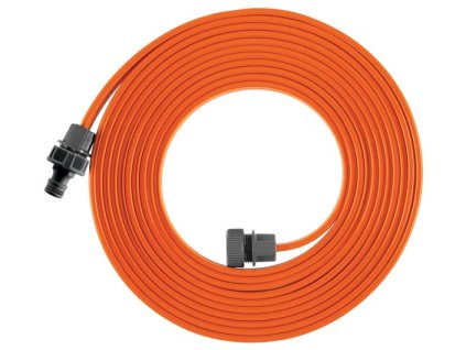 Hadicový zavlažovač, délka 7,5 m, oranžový