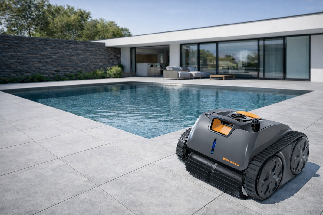 Recenze: Steinbach Poolrunner SMART RXB 450 – velmi slušný robot za velmi slušné peníze