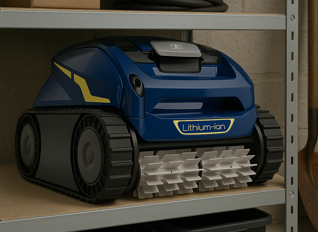 Jak zazimovat bateriový robotický vysavač do bazénu