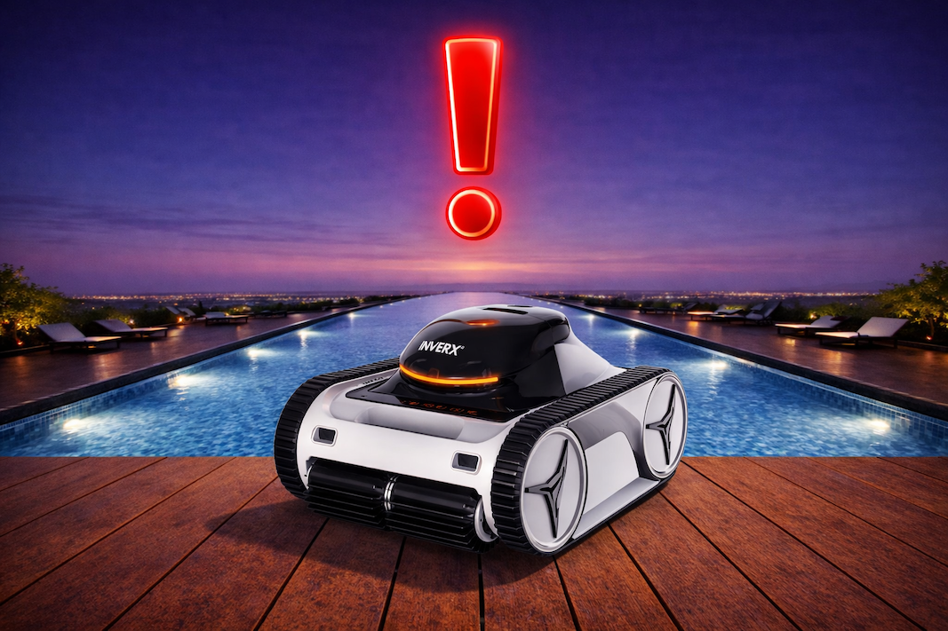 Nejčastější chyby při výběru bazénového robota