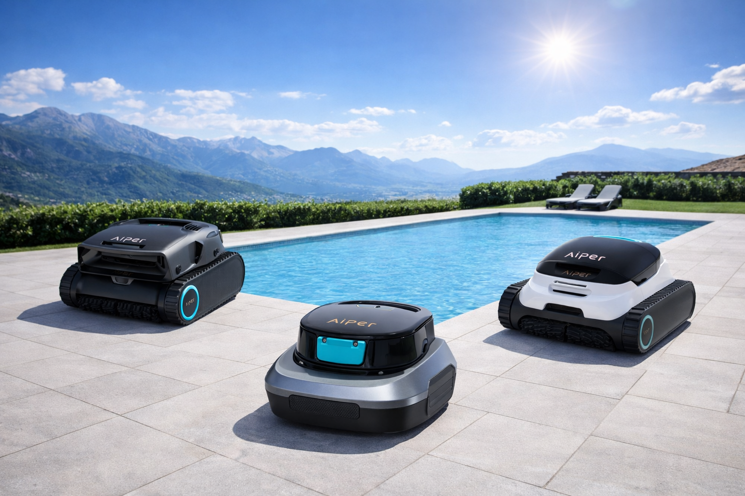 Robotické bazénové vysavače Aiper