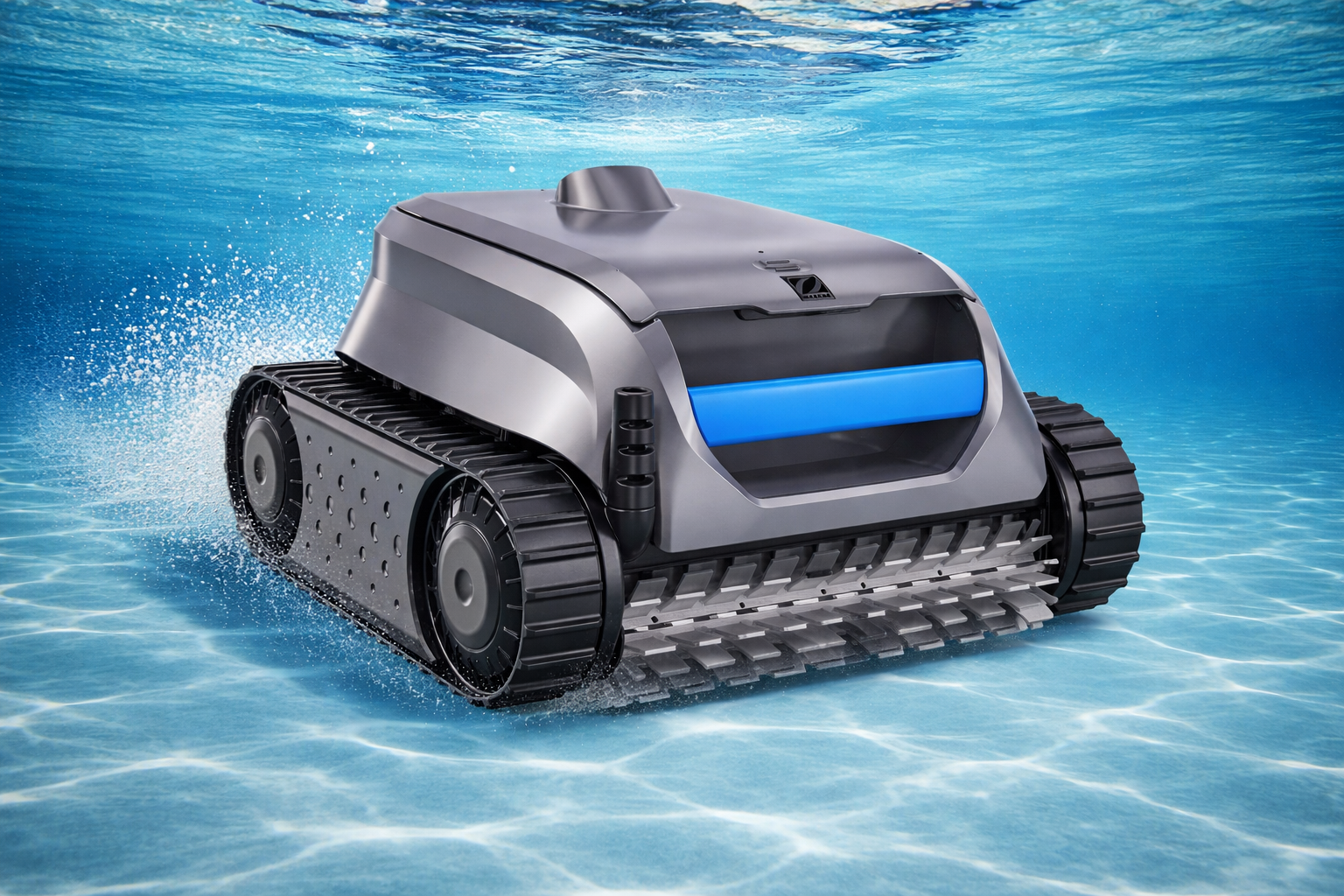 Robotický vysavač Zodiac Sweepy čistí dno bazénu