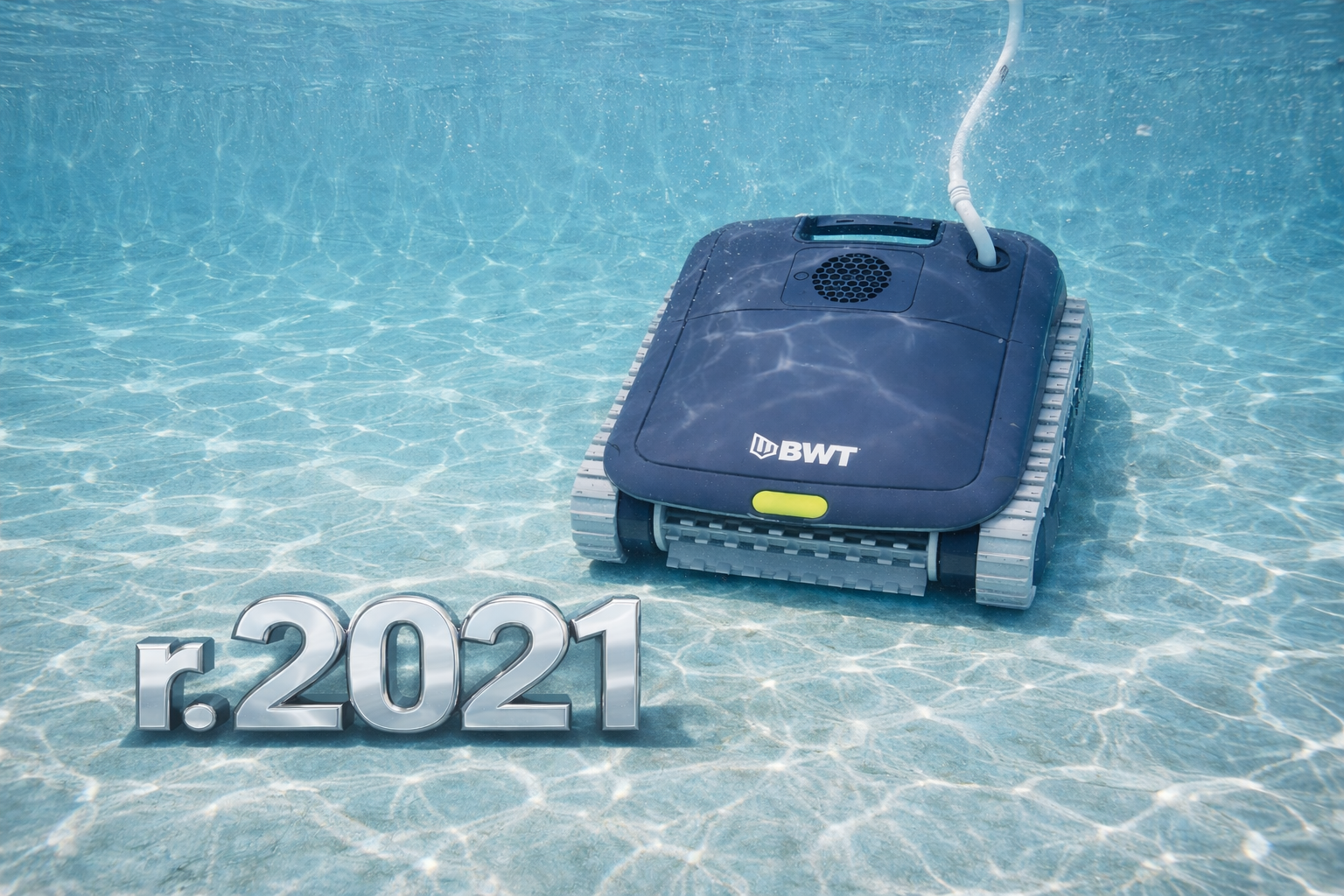 Kabelový bazénový vysavač BT ve vodě