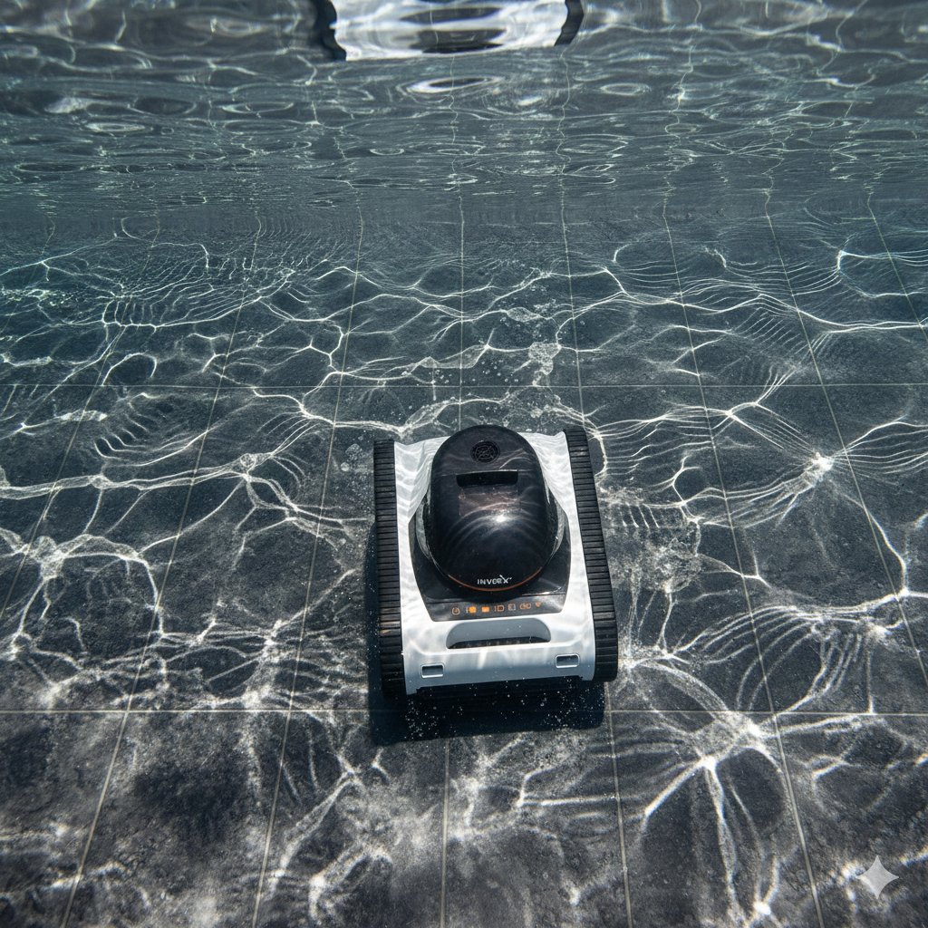 Fairland X60 při čištění dna