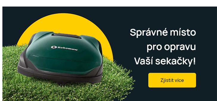 Opravy robotických sekaček