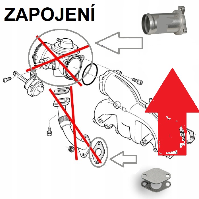 Instalace egr delete kitu na 1.9TDI.