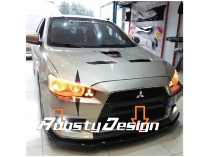 spoiler nárazníku Lancer evo
