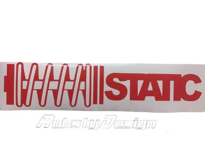 Samolepka Static velká
