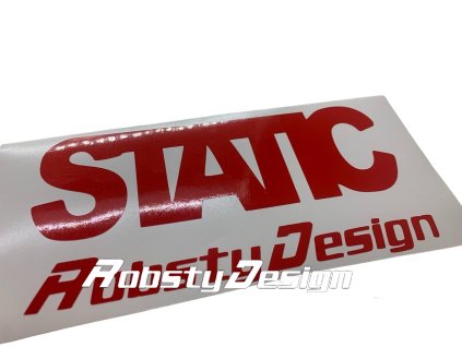 static červená samolepka Photoroom