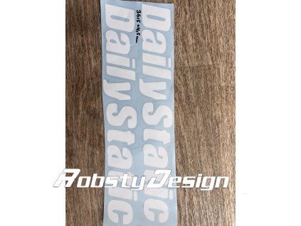 Samolepka Daily static -VÝPRODEJ