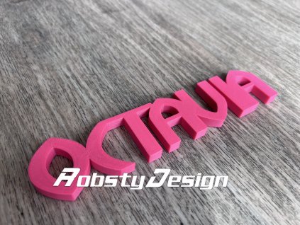 Octavia logo do nárazníku - VÝPRODEJ