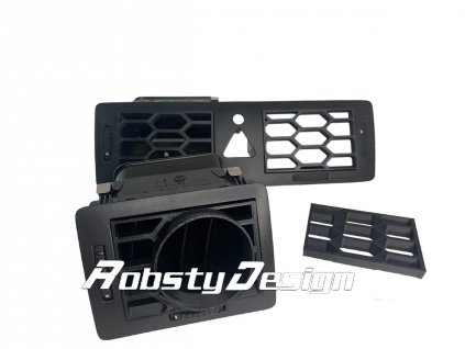 Držák budíku do výdechu topení velký honeycomb Fabia mk1