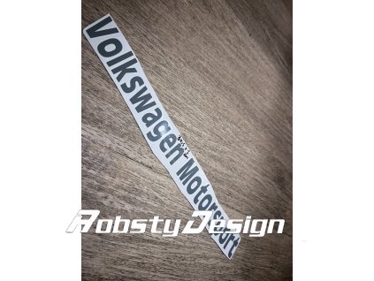 Samolepka Volkswagen MOTORSPORT  -VÝPRODEJ