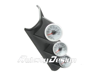 drzak na tri palubni pristroje o prumeru 52 mm na a sloupek 2