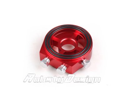 Adaptér pod filtr oleje na čidla červená