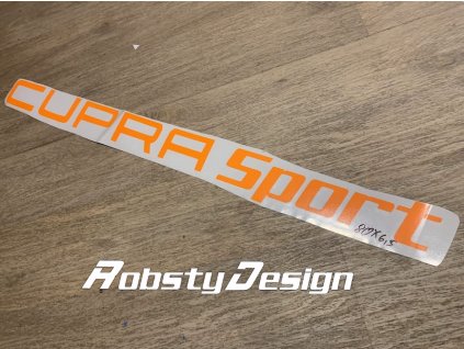 Samolepka CUPRA sport -VÝPRODEJ