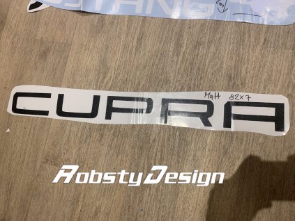 Samolepka CUPRA velká -VÝPRODEJ