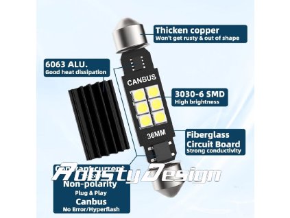 Led SPZ interier