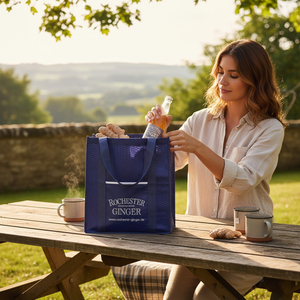 Wie unsere Rochester Ginger Einkaufstasche zufällig entstand – und zum Bestseller wurde