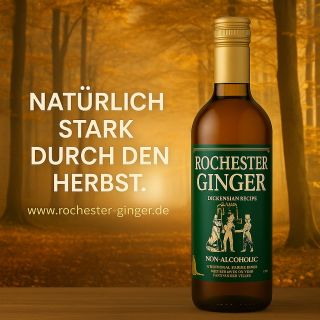 🍯 Natürlich stark durch den Herbst – mit Rochester Ginger. Ingwer stärkt das Immunsystem, wärmt und gibt Energie. Ein...