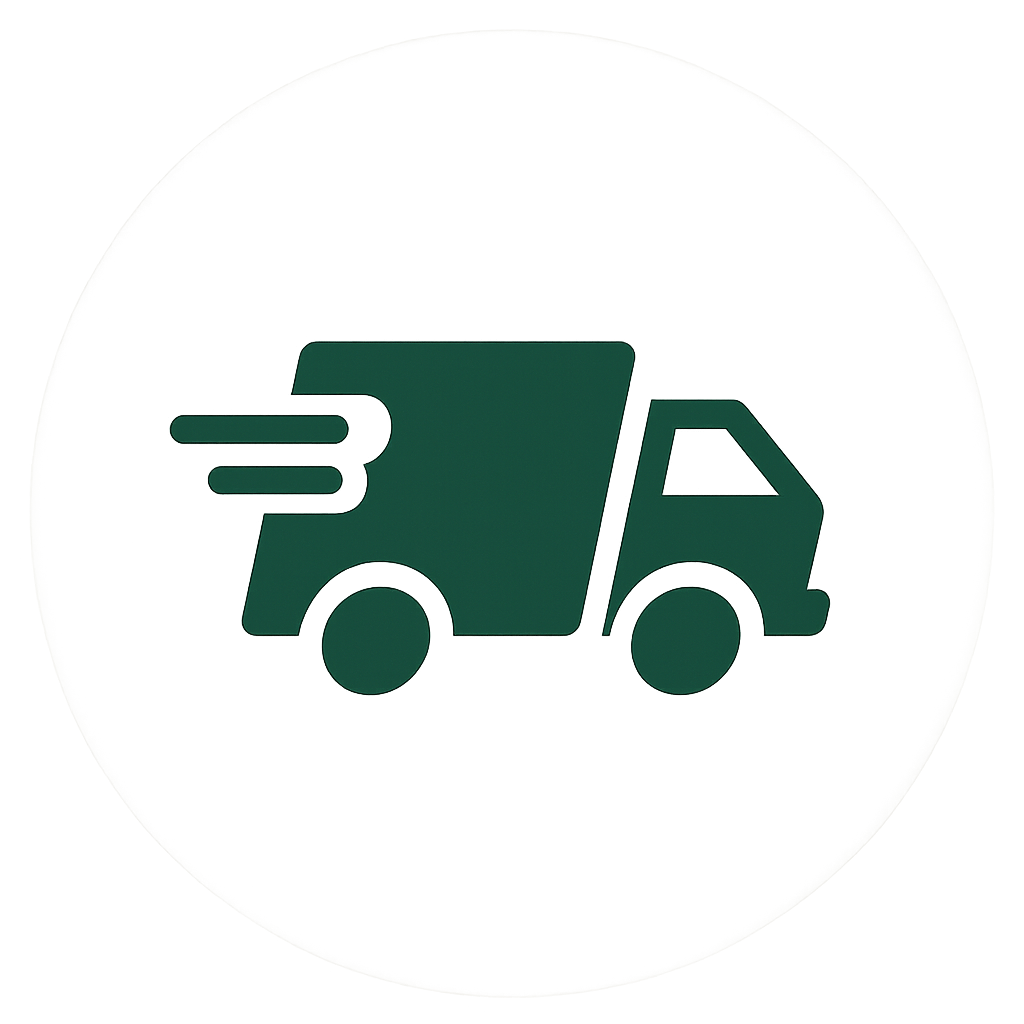 Expédition rapide – stocks toujours frais