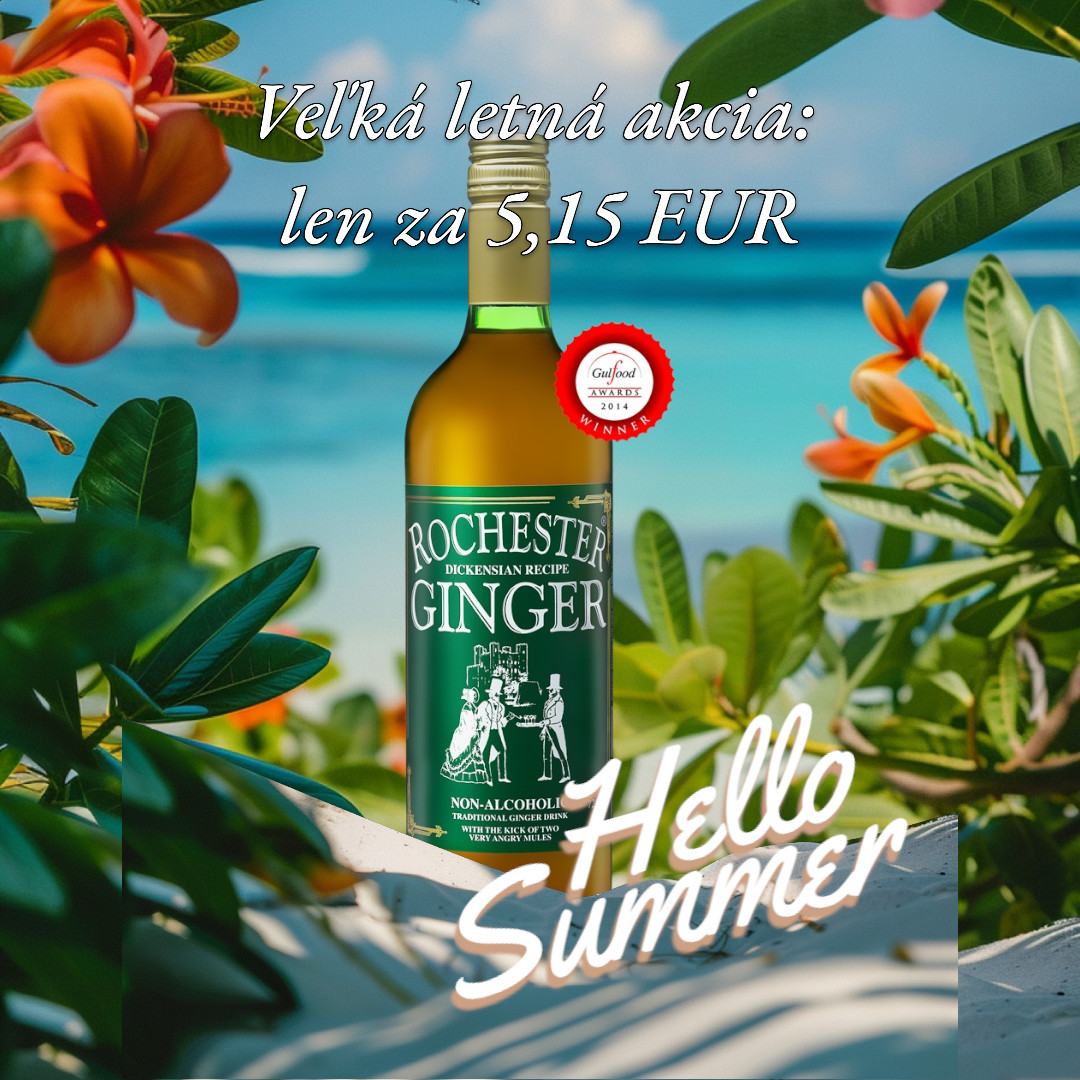 🔥 Skvelá akcia! Rochester Ginger 725 ml teraz len za 5,15 EUR – Kupujte hneď!
