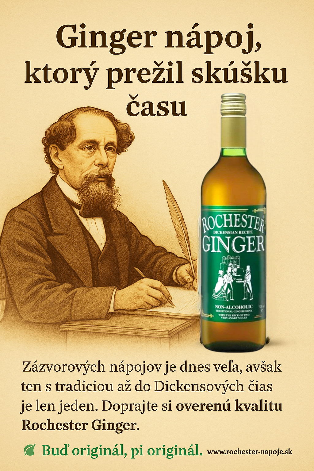 Zázvor s tradíciou Dickensových čias