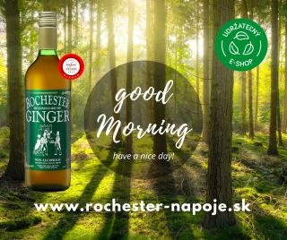 🌿 Začni deň inak než zvyčajne. Namiesto kávy skús niečo, čo ťa prebudí prirodzene – silu pravého zázvoru. Rochester Ginger...