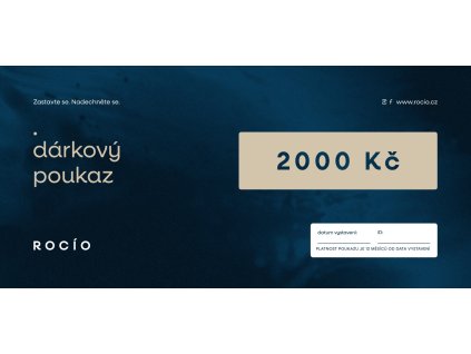 Poukázka 2000 Kč