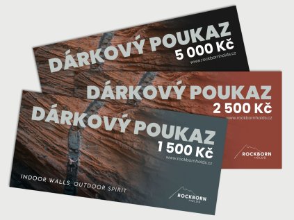 Dárkový poukaz RockbornHolds