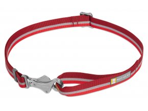 Web 40771 Patroller Leash Cinder Cone Red Attached