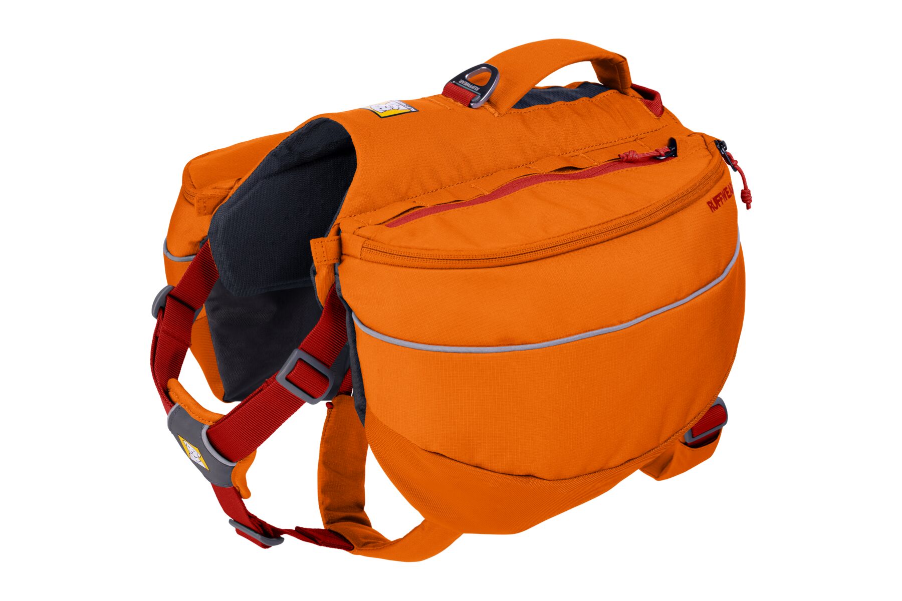 Batoh pro psy Ruffwear Approach Pack™ M, Oranžová (Campfire Orange)
