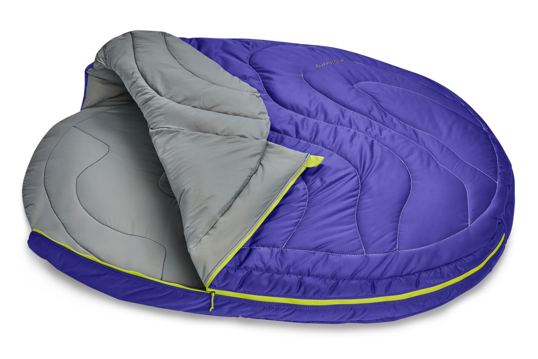 Spací pytel pro psy Ruffwear Highlands™ Sleeping Bag L, Huckleberry Blue (modrofialová)