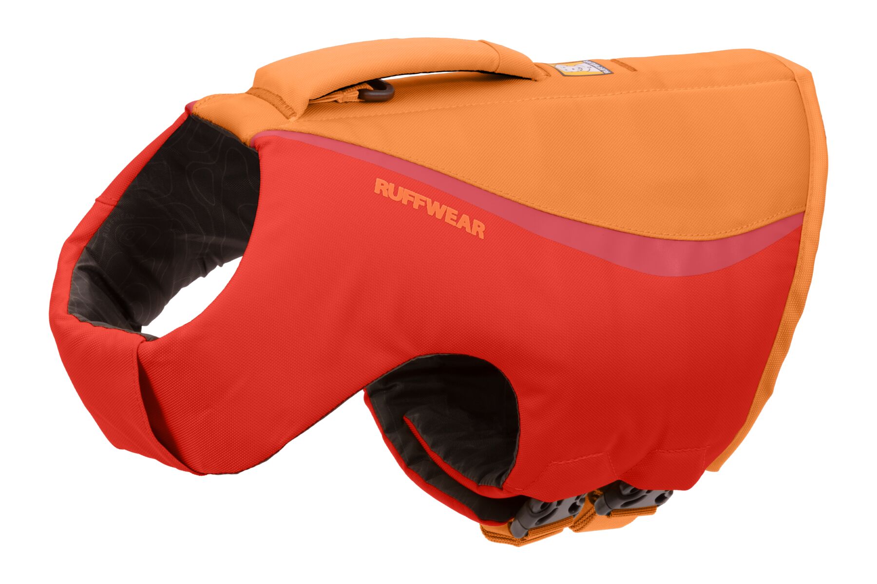 Plovací vesta pro psy Ruffwear Float Coat™ M, Red Sumac (oranžovočervená)